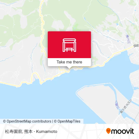 松寿園前 map