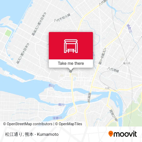 松江通り map