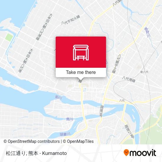 松江通り map
