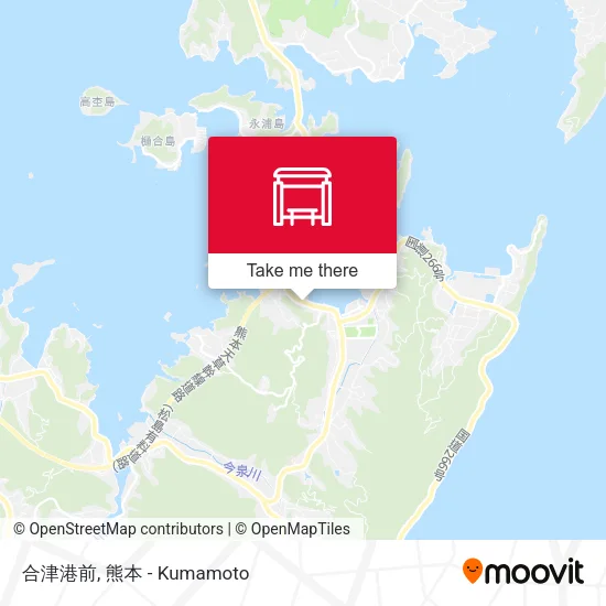 合津港前 map