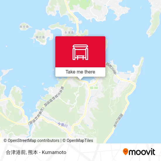 合津港前 map