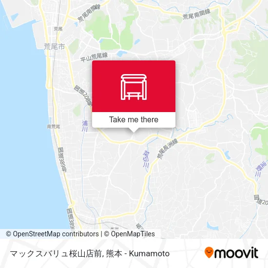 マックスバリュ桜山店前 map