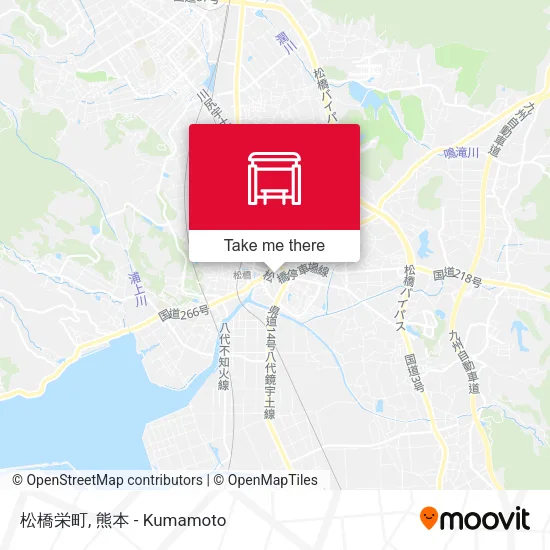 松橋栄町 map
