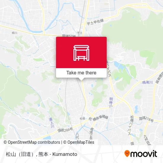 松山（旧道） map