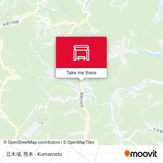 豆木場 map