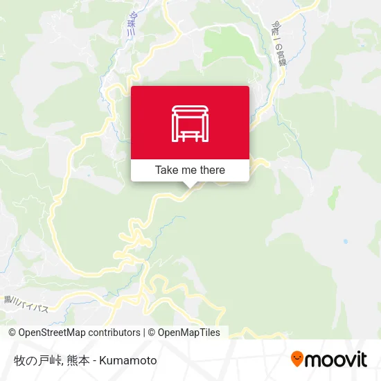 牧の戸峠 map