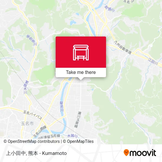上小田中 map
