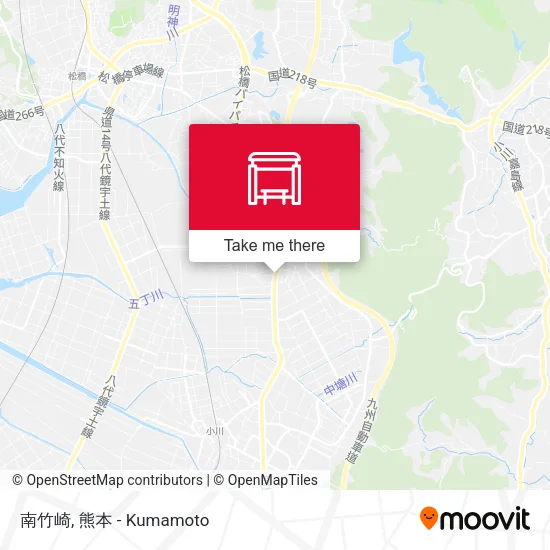 南竹崎 map