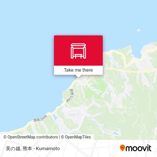 美の越 map