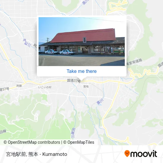 宮地駅前 map