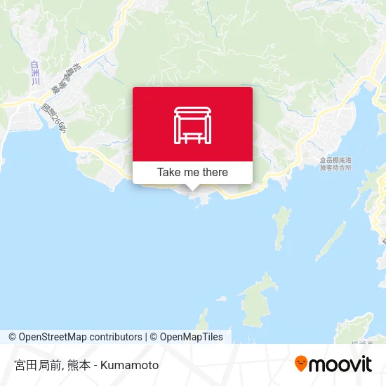 宮田局前 map