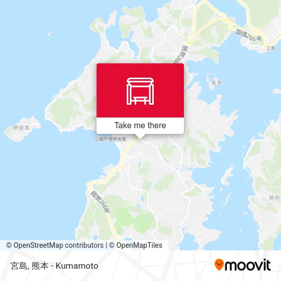 宮島 map