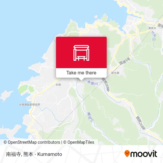 南福寺 map