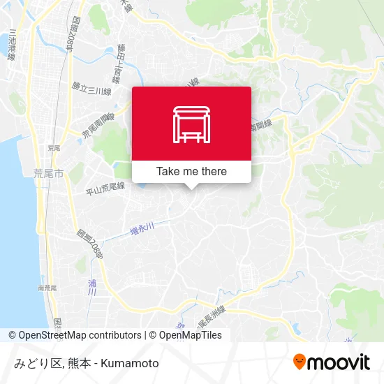 みどり区 map