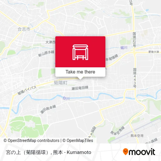 宮の上（菊陽循環） map