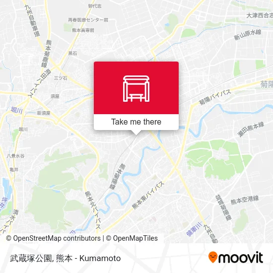 武蔵塚公園 map