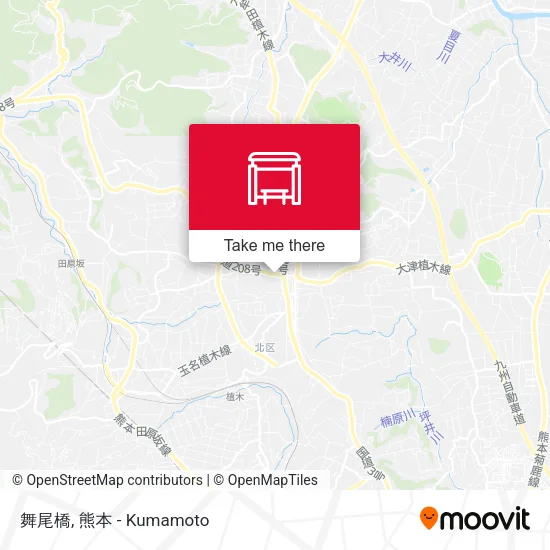 舞尾橋 map