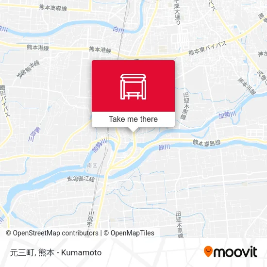 元三町 map