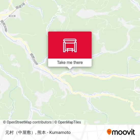 元村（中屋敷） map