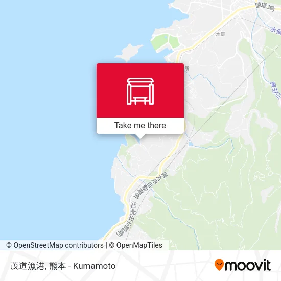 茂道漁港 map