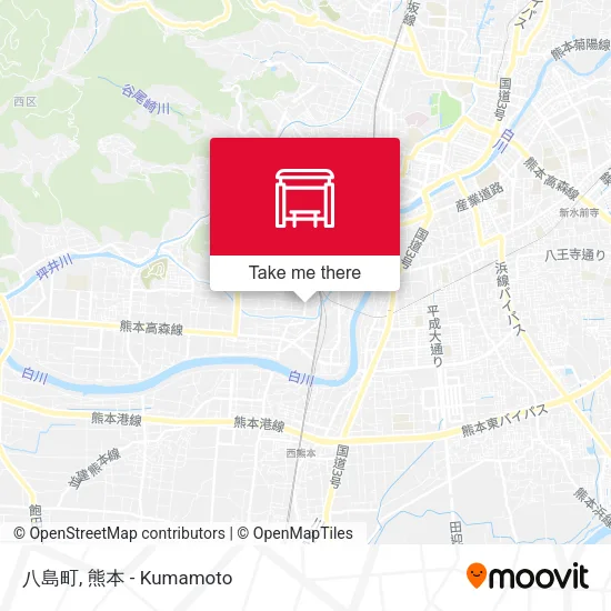 八島町 map