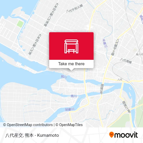 八代産交 map