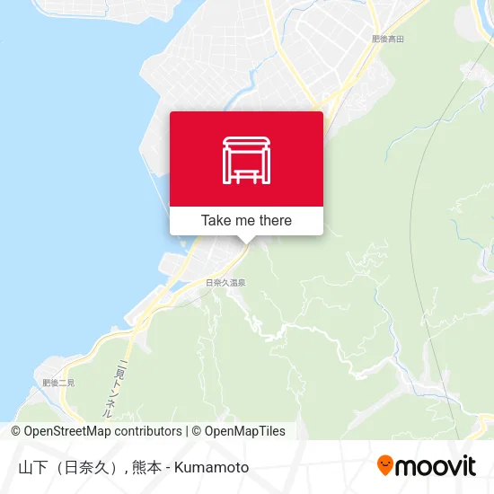 山下（日奈久） map