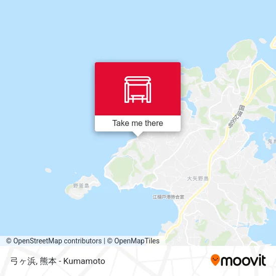 弓ヶ浜 map