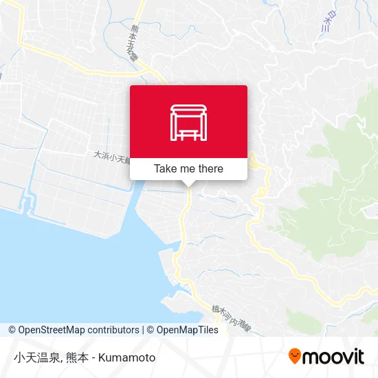小天温泉 map