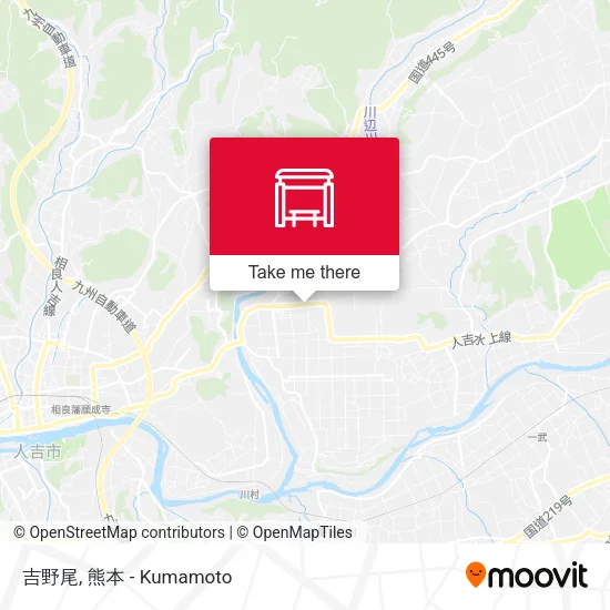 吉野尾 map