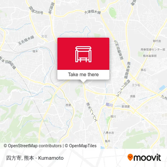 四方寄 map