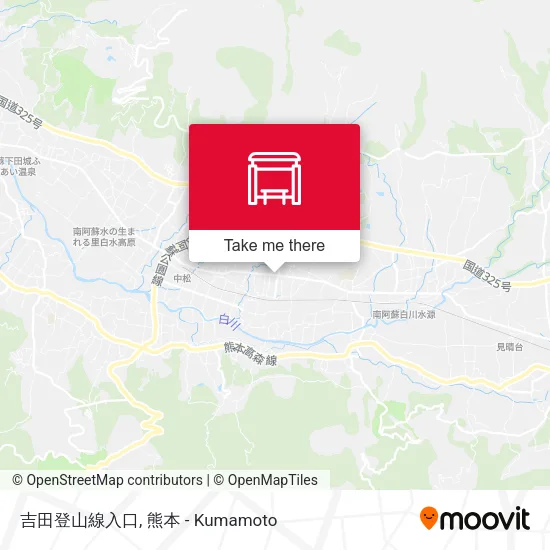 吉田登山線入口 map