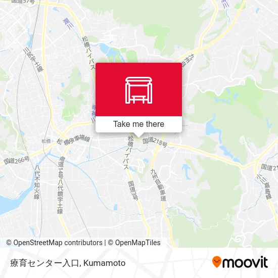 Rehabilitation Center Entrance map