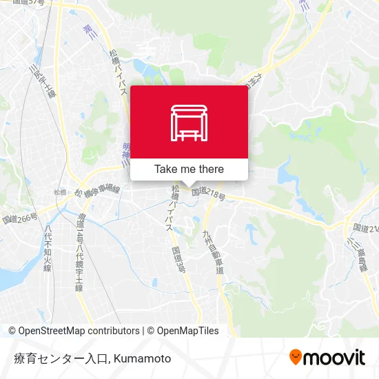 療育センター入口 map