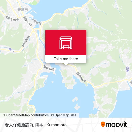 老人保健施設前 map