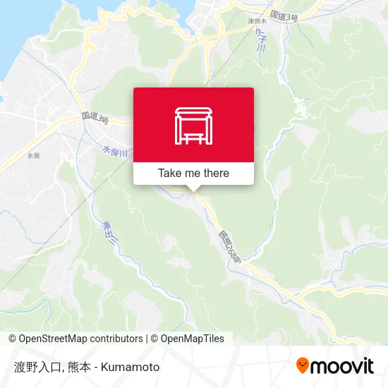 渡野入口 map