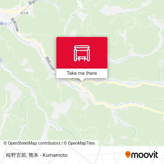 桜野宮前 map