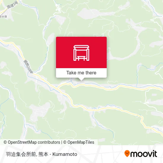 羽迫集会所前 map