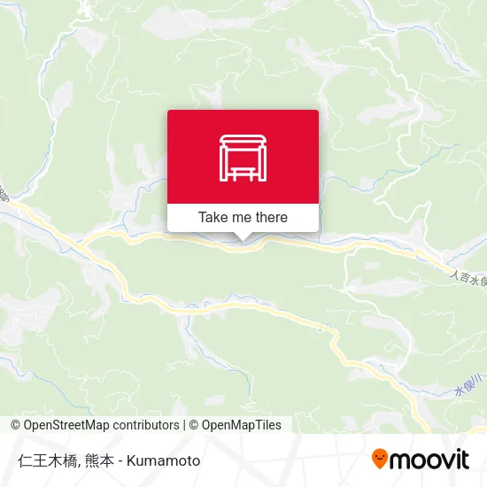 仁王木橋 map