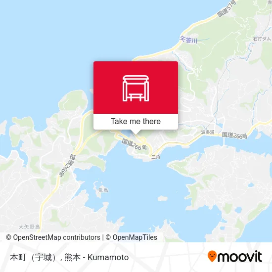 本町（宇城） map