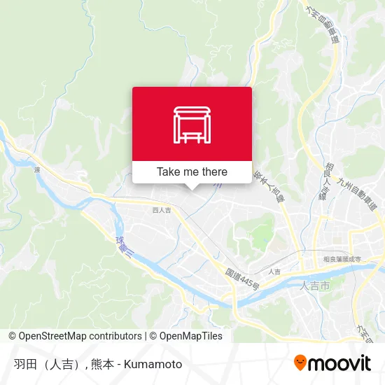 羽田（人吉） map