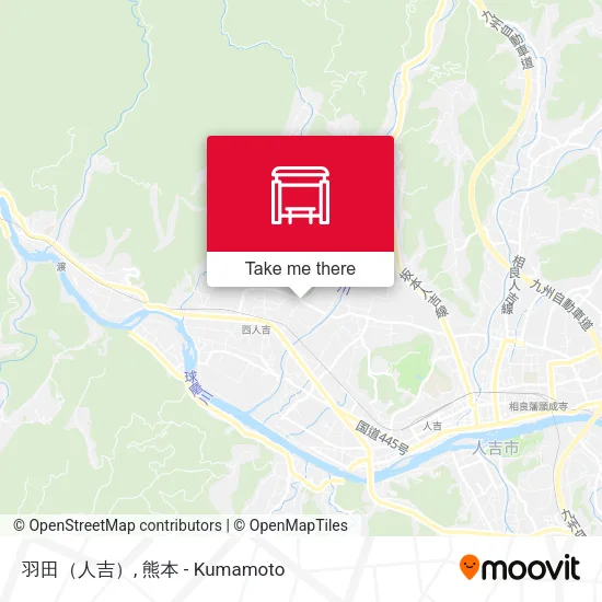 羽田（人吉） map