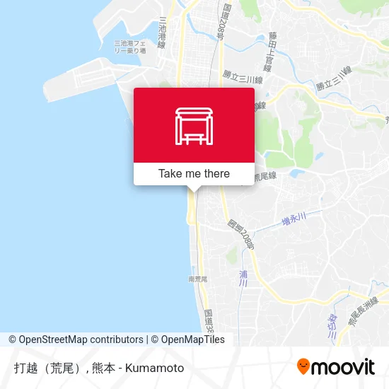 打越（荒尾） map