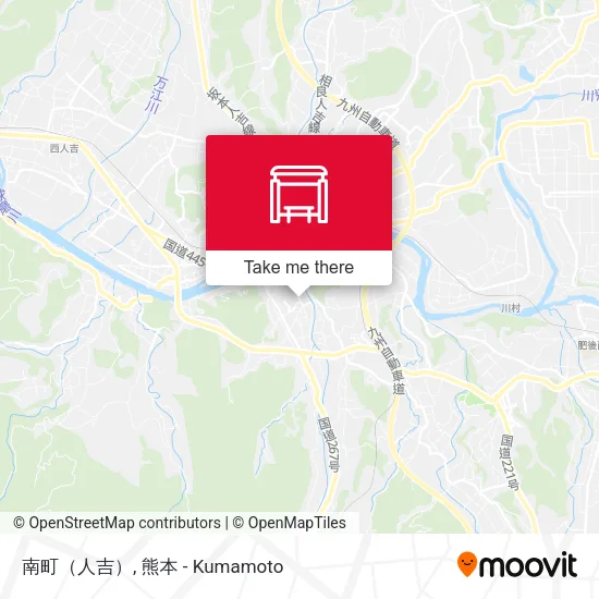 南町（人吉） map
