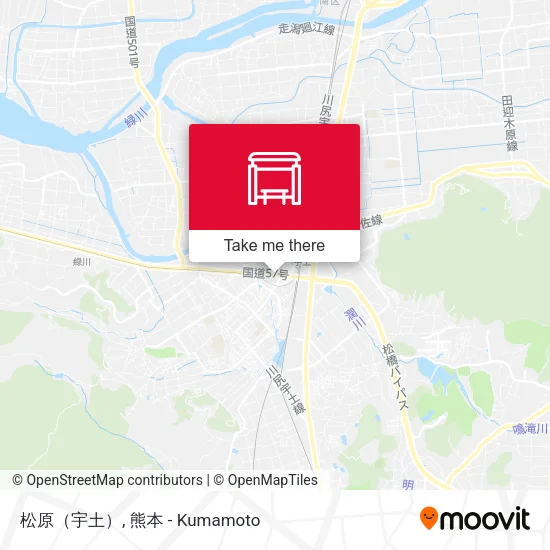 松原（宇土） map