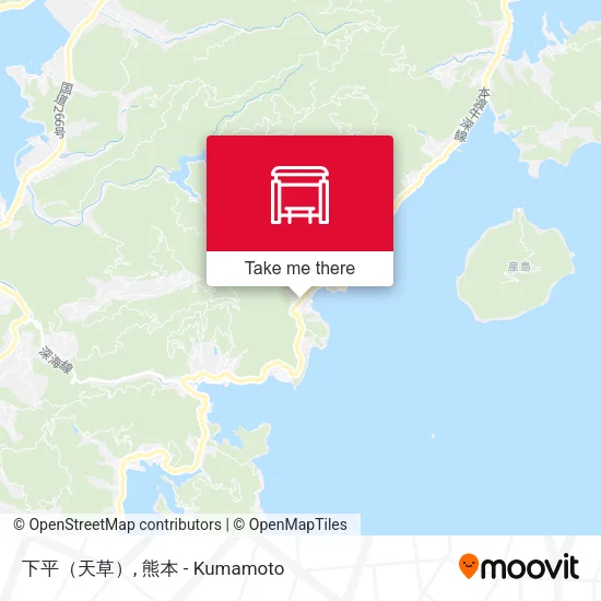 下平（天草） map