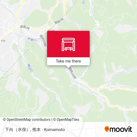 下向（水俣） map
