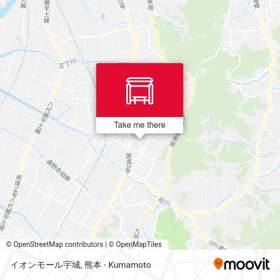 イオンモール宇城 map