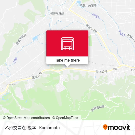 乙姫交差点 map