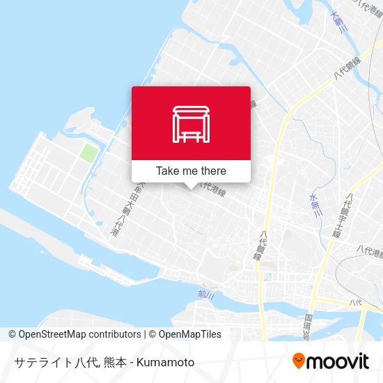 サテライト八代 map